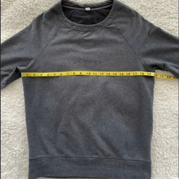 Lululemon Oversized Short Sleeve Sweatshirt sz 4 - Picture 5 of 6